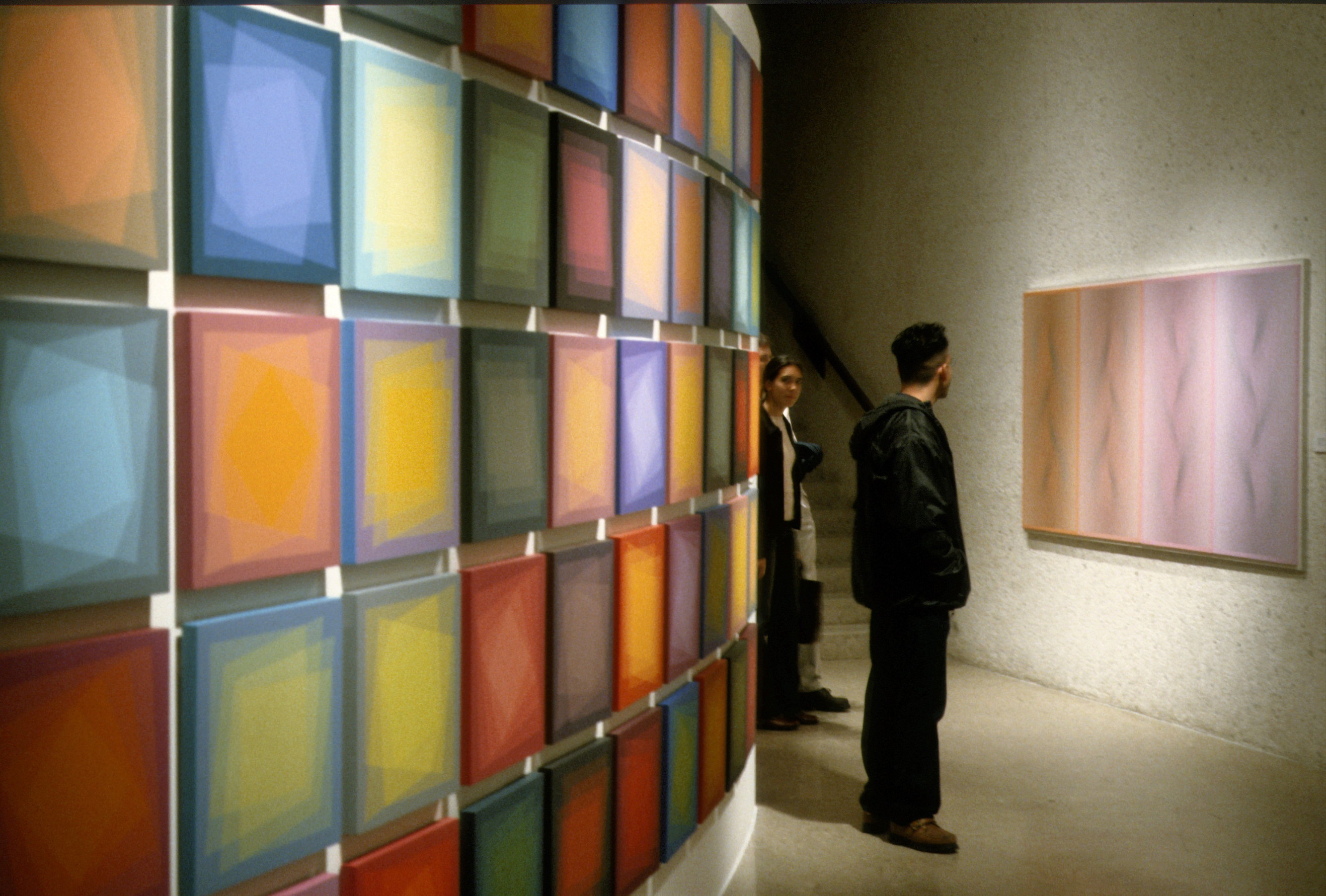 2004 exhibition entitled 'Julian Stanczak: Op Art Painting' at the South Texas Institute for the Arts